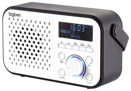 TR24DAB bílá/černá