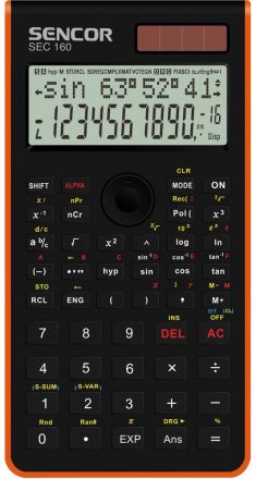 SEC160OE černá/oranžová