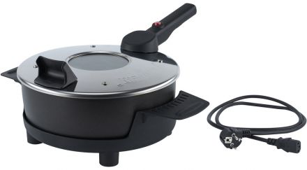 PRIMA GLASS P32F/01 černá/nerez