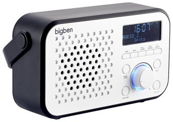 TR24DAB bílá/černá