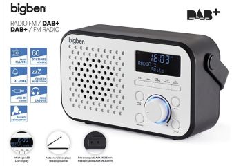 TR24DAB bílá/černá