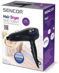 SHD108VT černá/fialová