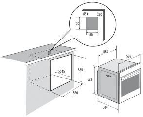 BXP5534X černá/nerez + 4ROKY záruka ZDARMA