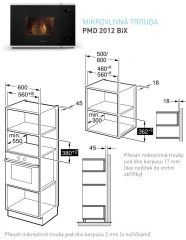 PMD2012BiX černá + 5LET záruka ZDARMA
