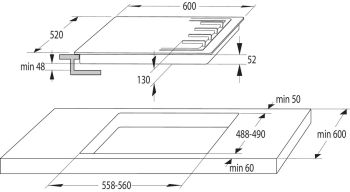 GW6D42CLB matná černá