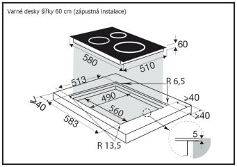 BPI3641SB černá 4roky záruka zdarma po registraci