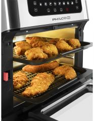 PHAO1000 nerez/černá