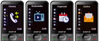 A900GPS Senior černá