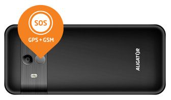 A900GPS Senior černá