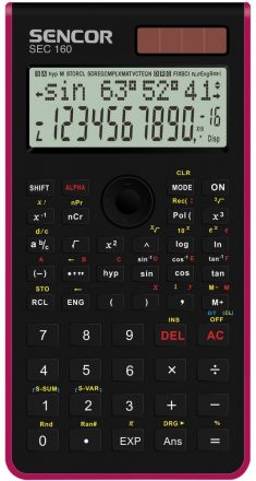 SEC160RD černá/červená