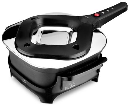 013390020 Pečenka Plus černá/nerez