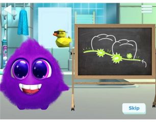 HX6322/04 Sonicare For Kids bílá/zelená