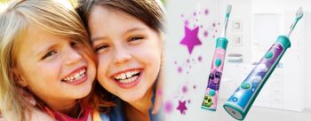 HX6322/04 Sonicare For Kids bílá/zelená
