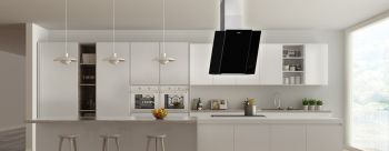 OV680G 60cm nerez/černá