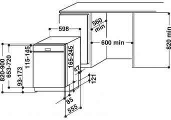 WBC3C26X nerez/černá