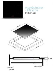 PHD614C černá + 5LET záruka ZDARMA