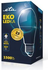 E27 15W LED teplá bílá