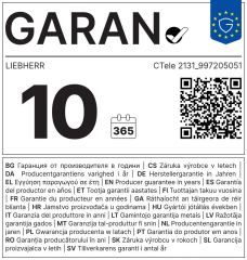 CTele2131 nerez 10 let záruka výrobce po registraci