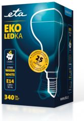 E14 4W LED R50 teplá bílá