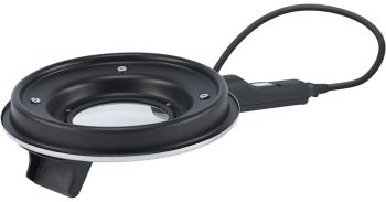 PRIMA GLASS P31F/01 černá/nerez