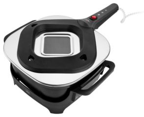 013390020 Pečenka Plus černá/nerez