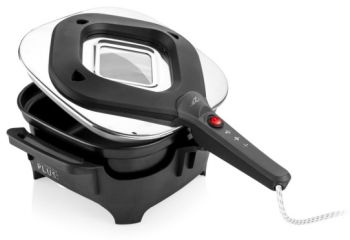 013390020 Pečenka Plus černá/nerez