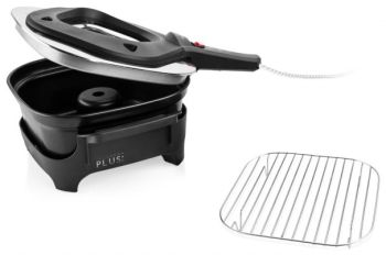 013390020 Pečenka Plus černá/nerez