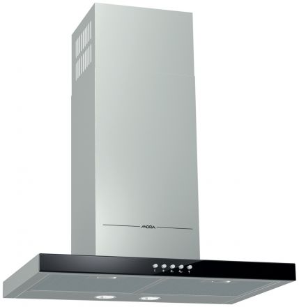 OK648G 60cm nerez/černá