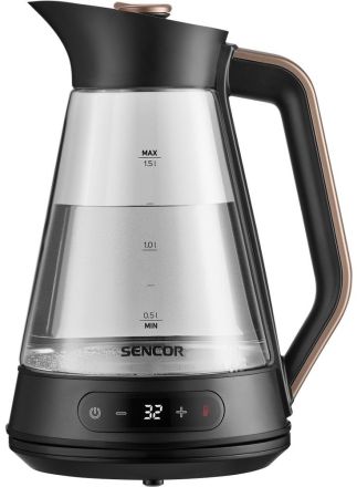 SWK1595BK černá/sklo