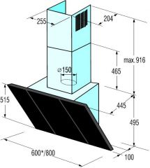 OV680GX 60cm nerez/černá