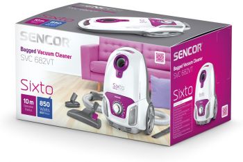 SVC682VT bílá/fialová