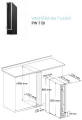 PW7BI černá/nerez + 5LET záruka ZDARMA