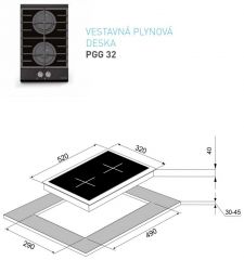 PGG32 černá Bezplatný servis + 3 roky po registraci