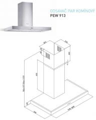 PEW913 nerez + 5LET záruka ZDARMA