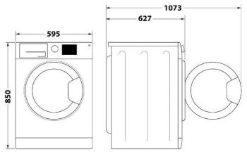 FFD8489BCVEE bílá Prodloužená záruka na 5let zdarma po registraci
