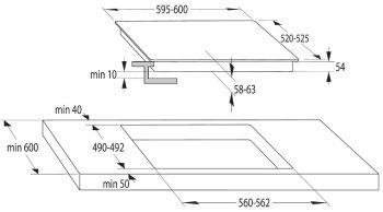 VDIT67EC černá Bezplatný servis 5 let po registraci