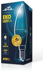 E14 5,5W LED svíčka studená bílá