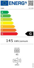 E1 2.GN černá + 3 roky bezplatný servis po registraci