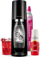 SODASTREAM TERRA Black Malina Zero Mpack černá